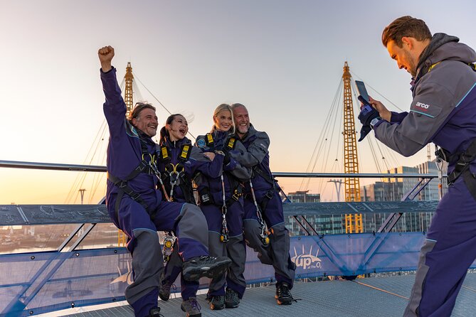 Up at The O2: Sunset Climb with Guided Tour with Panoramic Views - The Weather and Cancellation Policies