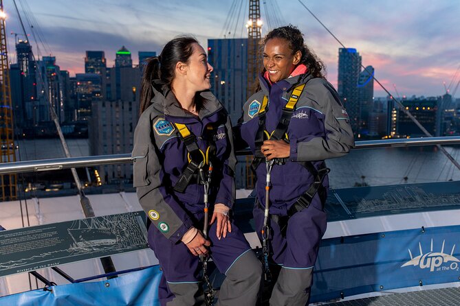 Up at The O2:Twilight Climb with Guided Tour with Panoramic Views - The Climb Experience: Up at The O2’s Famous Roof