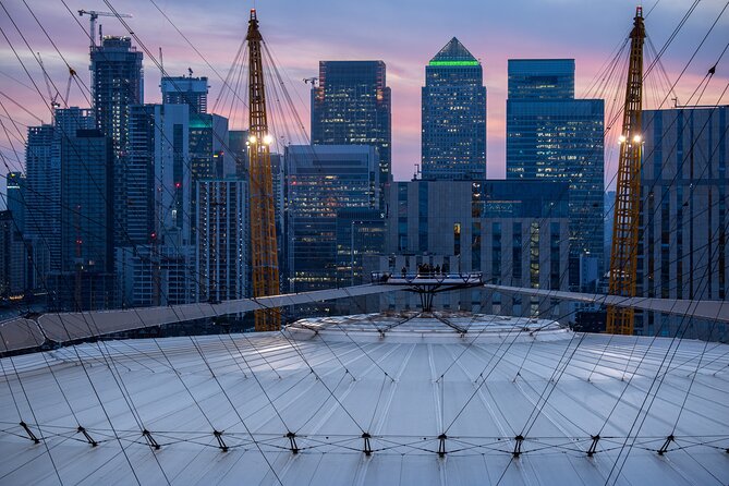 Up at The O2:Twilight Climb with Guided Tour with Panoramic Views - Logistics and Meeting Details in London