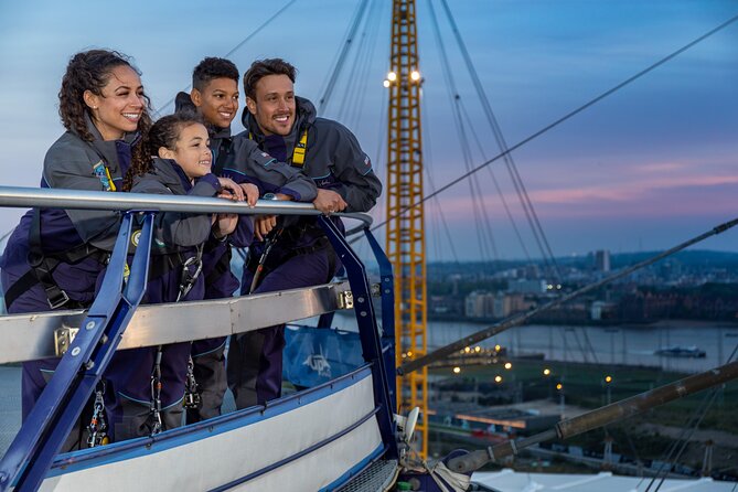 Up at The O2:Twilight Climb with Guided Tour with Panoramic Views - Pacing and Physical Demands of the Climb