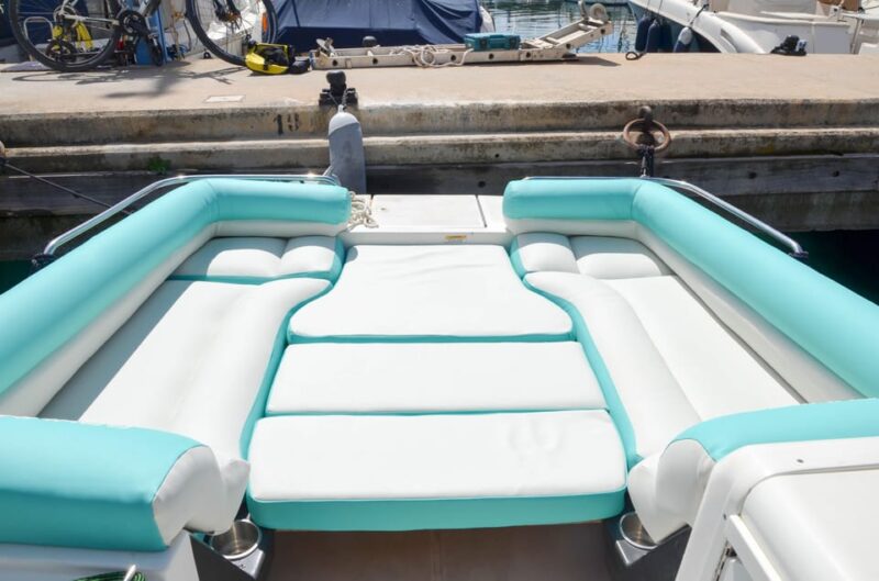 Up to 11 Pax enjoy the Marbella coast line on board - The Comfortable Bayliner Element XR7 Boat