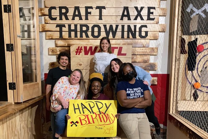 Upgraded Throwing Experience in Memphis - The Experience at Craft Axe Throwing Memphis