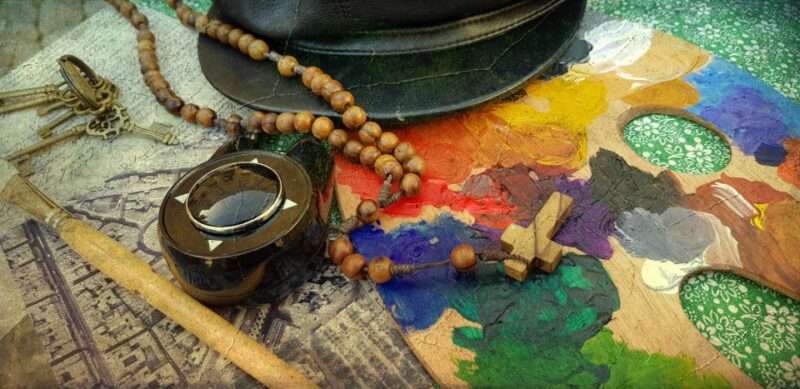 Urban Escape Game - the Skull of Goya - The Elements of the Treasure Hunt and Puzzle Solving