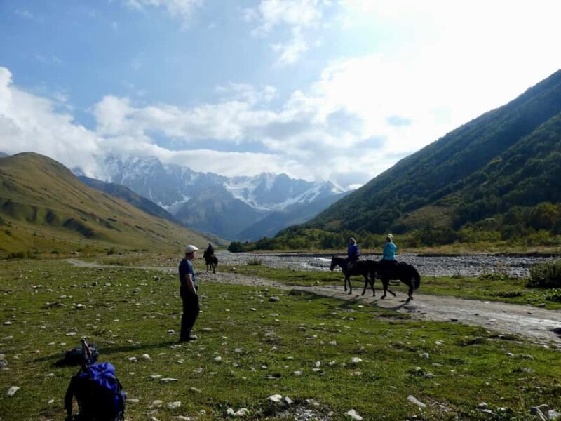 Ushguli: Horse Riding Tour to Shkhara Glacier - Key Points