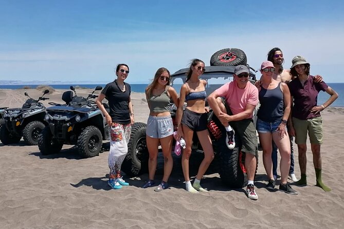 UTV Off-roading + sandboarding Adventure at the Dunes - Food, Drinks, and Refreshments During the Tour