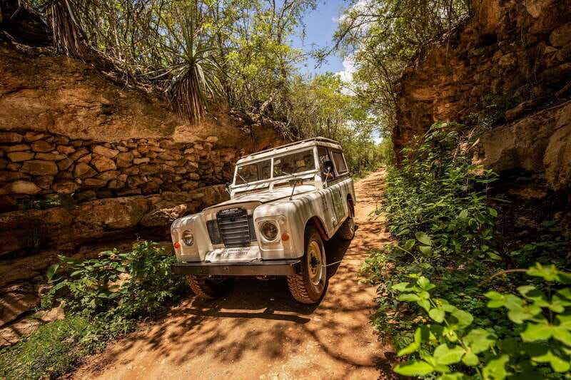 Uxmal: Vintage Land Rover Expedition to Uxmal Cenotes - Key Points