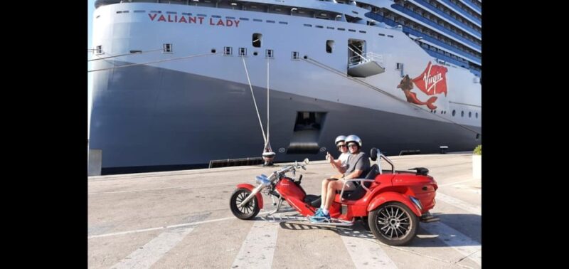 V8 Trike Tour mit Fahrer/Guide für max 4Gäste - Cruising Along Mallorca’s Coastal Roads and Port Portals