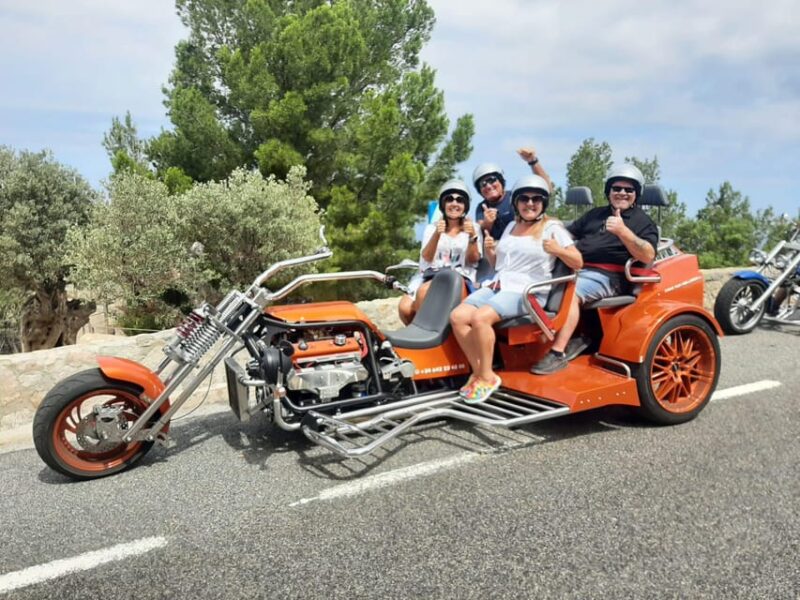 V8 Trike Tour mit Fahrer/Guide für max 4Gäste - Exploring Port Andratx: Art, Celebrities, and Seaside Charm
