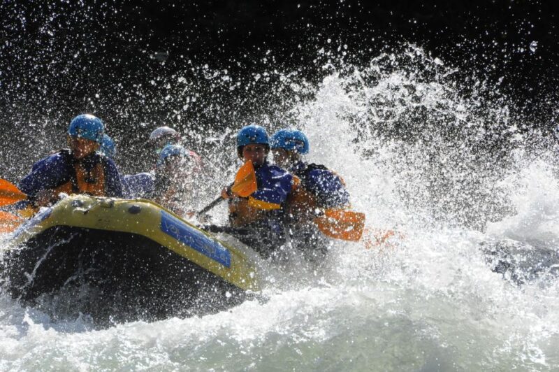 Val di Sole: Rafting for families on First River in Europe - The Route and Rapids of Noce River