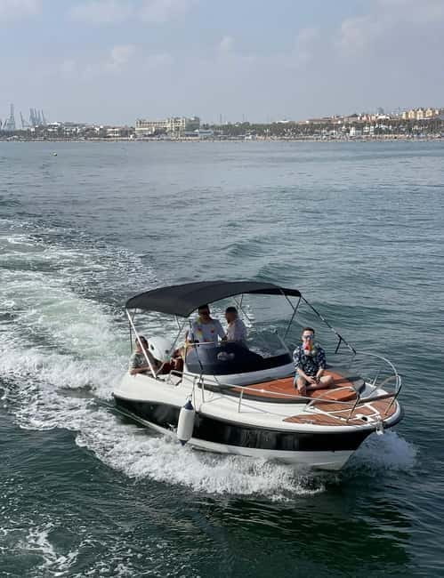Valencia: Boat rental without license - Exploring Valencia’s Coastline from the Water