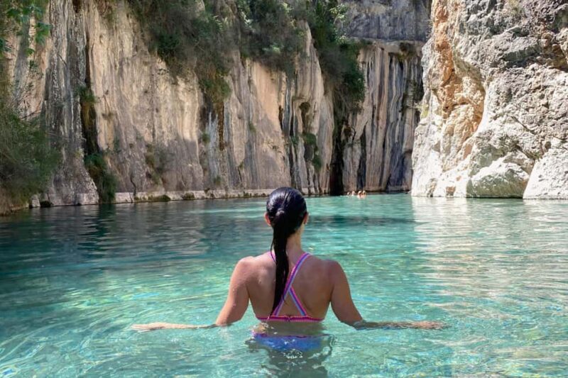 Valencia: Epic Waterfalls and Montanejos Swimming Experience - Valencia’s 60-Meter Bridal Veil Waterfall and Scenic Mountain Views