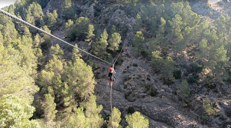 Valencia: Guided Mountaineering Experience - Sliding Along the Zipline for a Quick Thrill
