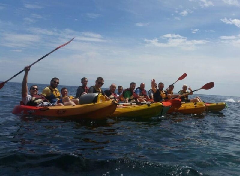 Valencia: Kayak Excursion - The Coastal Route Along Malvarrosa Beach