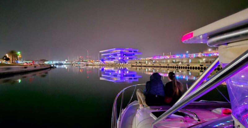 Valencia: Night Cruise with Free Drink - Valencia: Night Cruise with Free Drink – A Relaxing Coastal View from the Water
