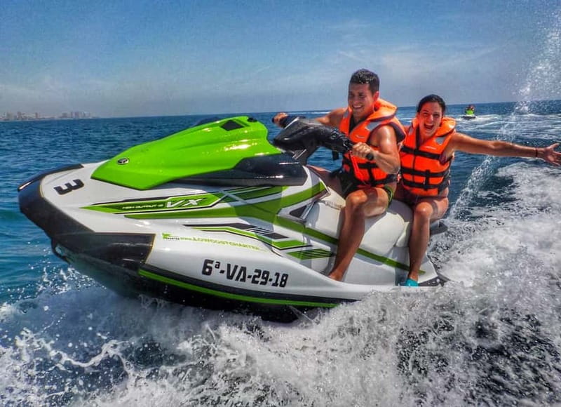 Valencia: Pobla de Farnals JetSki Rental +Fotos+ Beach Club - Access to Cala Blava Beach Club’s Pool Zone