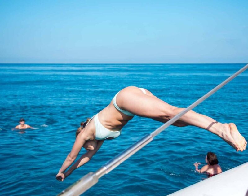 Valencia: Sailing Catamaran Cruise with Valencian Lunch - A Leisurely Pace with Plenty of Swimming Time