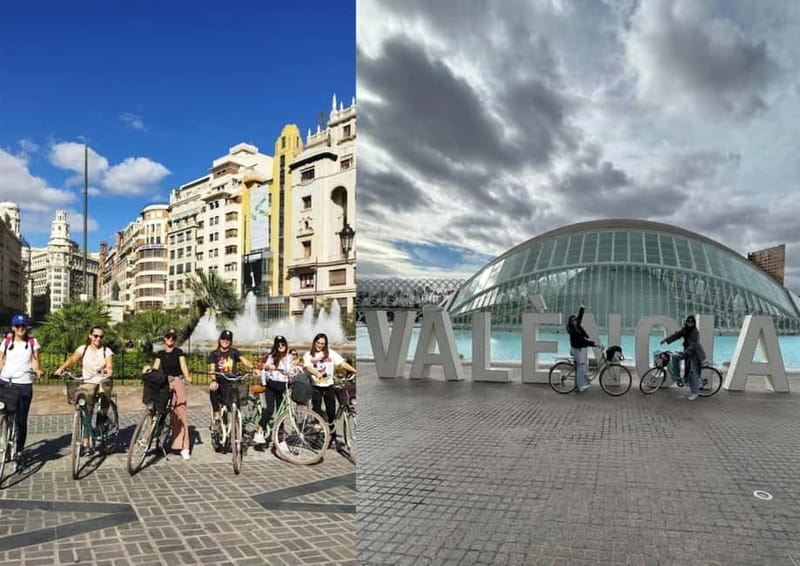 Valencia: Tapas tour + audio guide + bike all day - Meeting Point and End Location
