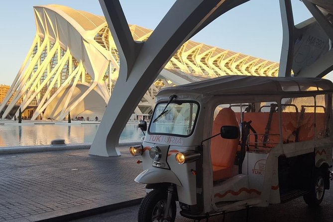 Valencia: Tuk Tuk Full Tour - The Beach and the Marina: Scenic Drives and Photo Opportunities