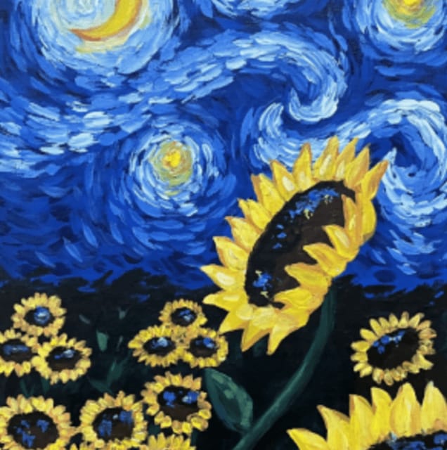 Valencia: Wine Gogh Glow Academy Paint and Sip Classes - What to Expect at the Wine Gogh Glow Academy