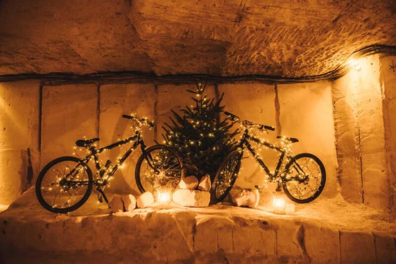 Valkenburg: Christmas Cave Biking Tour - Unique Christmas Cave Biking in Valkenburg: An Underground Adventure