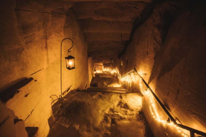 Valkenburg: Christmas Cave Biking Tour - Exploring the Ancient Sibber Quarry Corridors