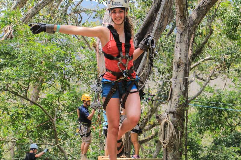 Vallarta: Xtreme Adventure, Indoor Skydive, Rappel, UTV - Rappelling and Climbing in the Tropical Forest
