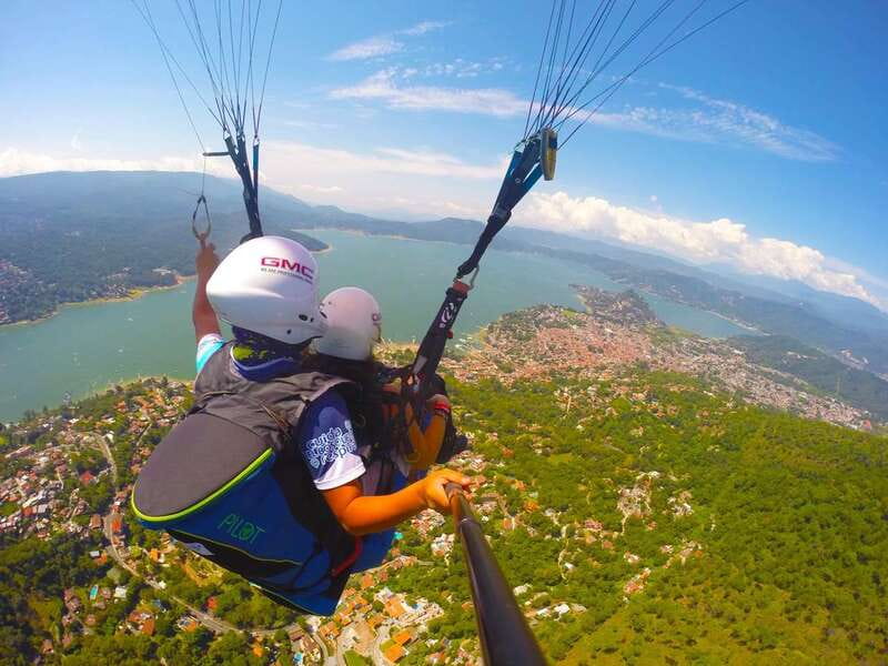 Valle de Bravo: Paragliding flight - Key Points
