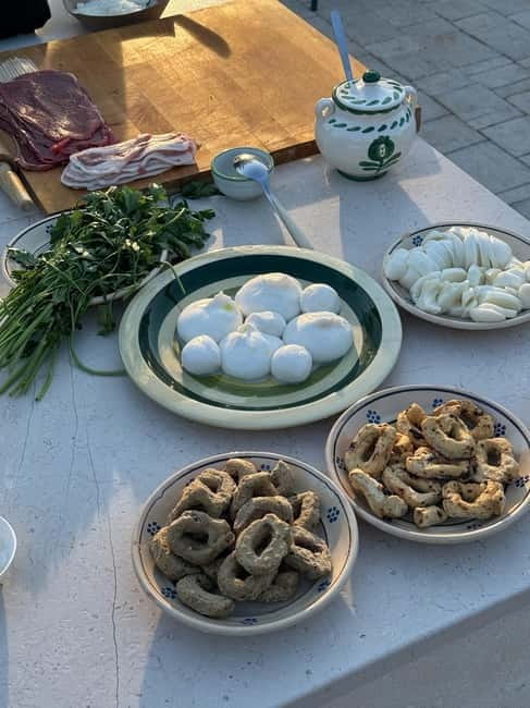 Valle DItria: Oil & Wine Tasting with Aperitivo Pugliese - The Puglian Aperitivo & Regional Specialties