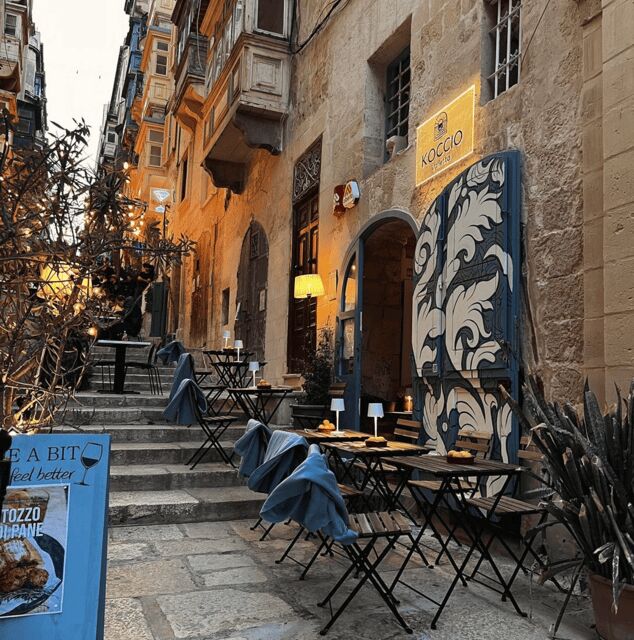 Valletta Aperol Spritz Aperitivo Experience - Valletta’s Sunset Vibe on Koccio Valletta Staircase