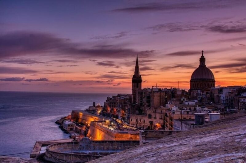 Valletta: Guided Walking Tour - The Spectacular Views at Grand Harbour