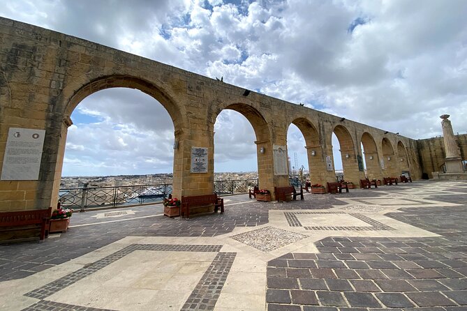 Valletta Private Walking Tour - Enjoying the Scenic Views from the Upper Barrakka Gardens