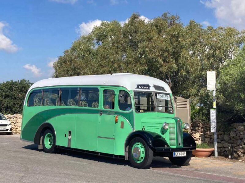 Valletta: Sunday Vintage Bus to Marsaxlokk - How the Full-Day Ticket Works
