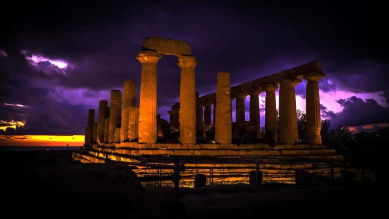 Valley of the Temples under the stars with ticket included - Starting the Evening Adventure at the Temple of Juno Entrance
