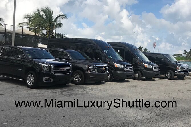 VAN Mia Airport or Hotels to Miami Port or Hotels Up to 14pax - Punctual Service and Helpful Drivers Are a Highlight