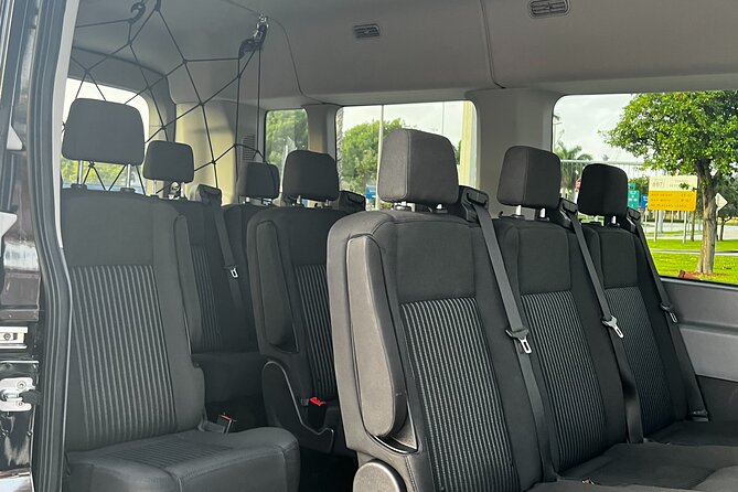 Van Up 14pax Ft Lauderdale / Hotel to Miami Port or Miami Hotel - Efficient and Comfortable Private Transfer from Fort Lauderdale to Miami Port or Hotels