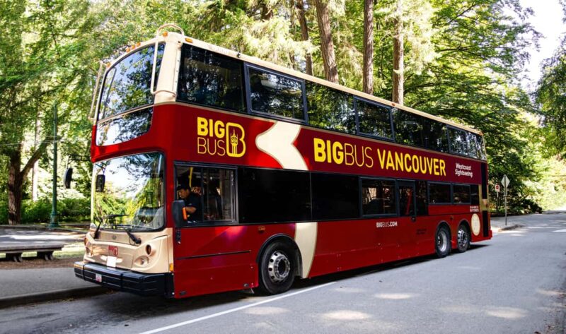Vancouver: 24 or 48-Hour Hop-On Hop-Off Tour - The Experience of the Double-Decker Buses with Engaging Commentary