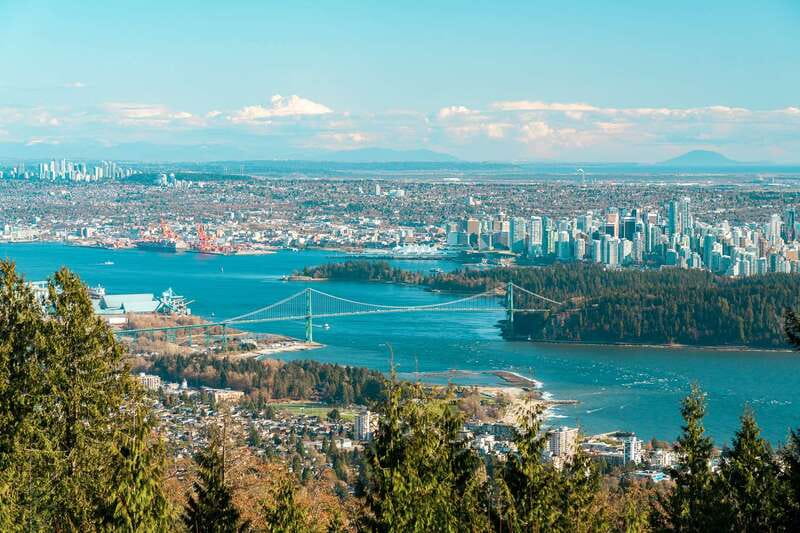 Vancouver City to North shore and Squamish - Key Points