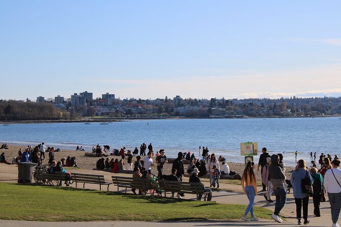 Vancouver Sightseeing Tour - Relaxing at English Bay Beach