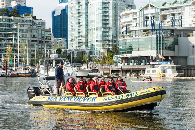 Vancouver's City and Harbour | Waterfront Sightseeing Zodiac Tour - The Guides and Their Local Knowledge