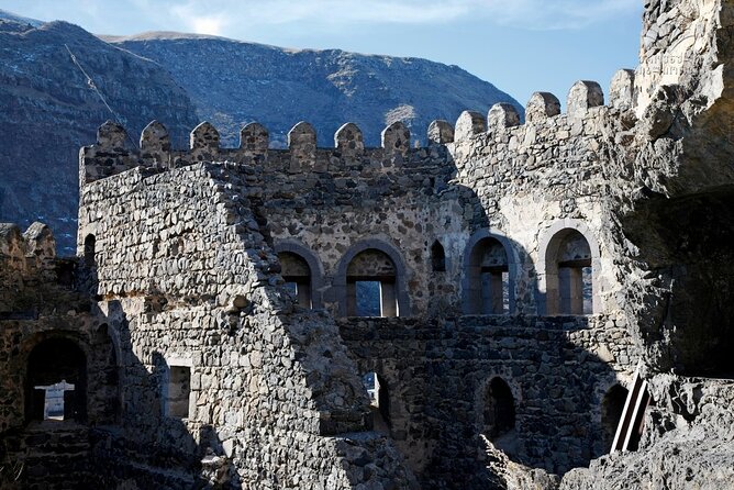 Vardzia. Lake Paravani, Khertvisi & Lomisa castle, Rabati - Khertvisi Fortress: A Strategic Stronghold Over Two Rivers