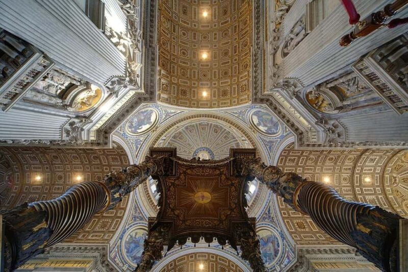 Vatican City: St. Peters Basilica group tour - Inside St. Peters Basilica: Artworks and Architectural Marvels