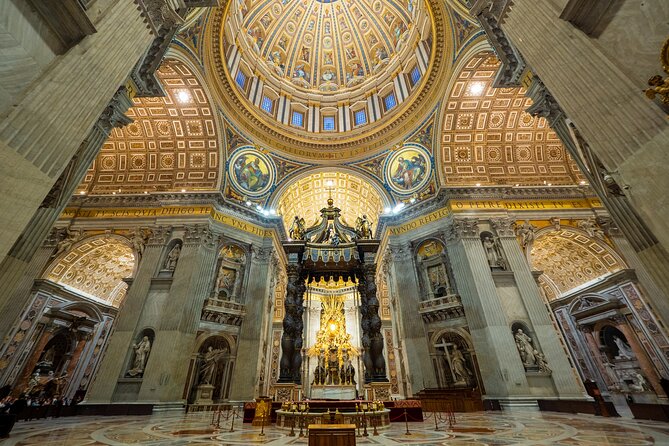 Vatican Museums, Sistine Chapel & St Peters Basilica Guided Tour - Optional Climb to the Top of St. Peters Dome