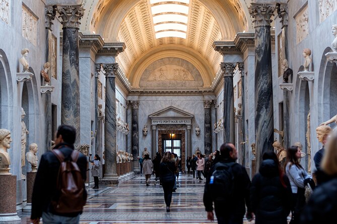 Vatican Museums & Sistine Chapel with Guided Tour Options - Logistics: Meeting Point, Group Size, and Accessibility