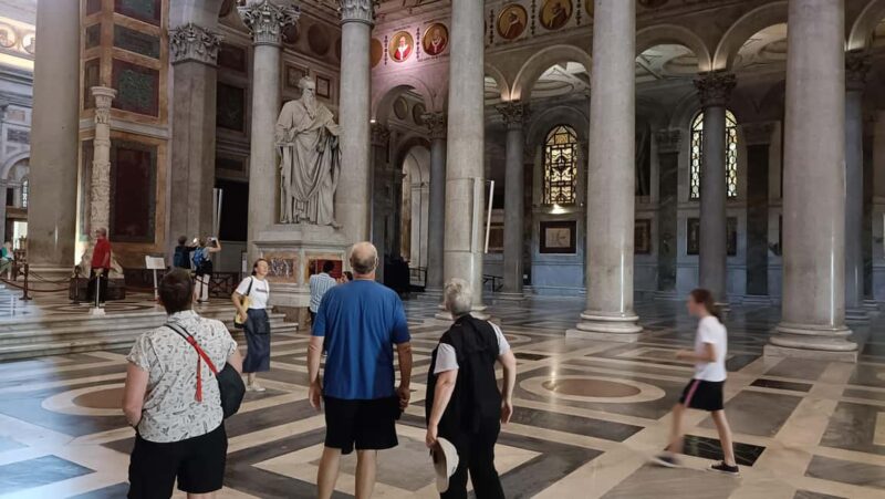 Vatican: Pope Francis Tomb and Papal Basilicas Tour - Inside Santa Maria Maggiore: Art, Relics, and Legends
