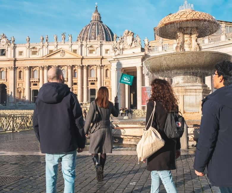 Vatican: St. Peters Basilica, Dome Climb & Papal Tombs Tour - Tour Duration and Timing Flexibility