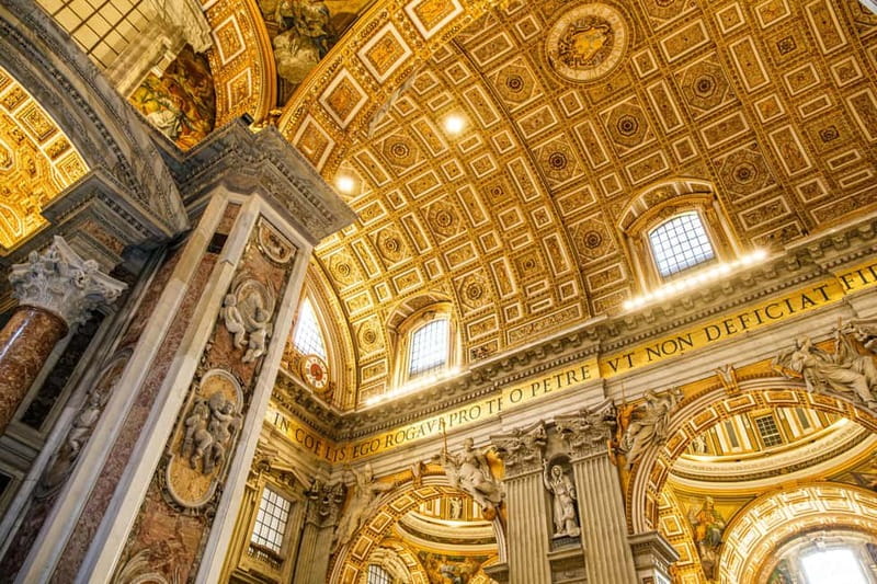 Vatican: St. Peters Basilica, Dome Climb & Papal Tombs Tour - Climbing the Dome: Views of Rome
