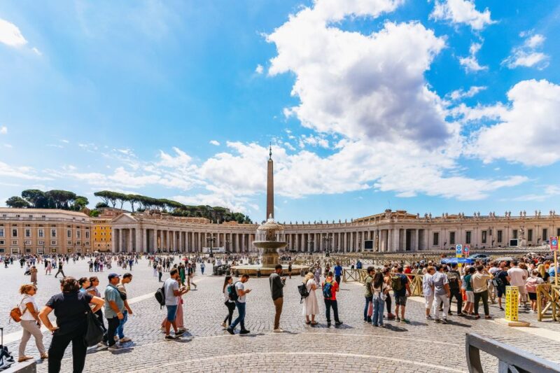 Vatican: St. Peter's Basilica, Square, Grottoes Guided Tour - Frequently Asked Questions