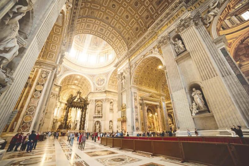 Vatican: St. Peters Basilica Through Art, Faith & Infinity - Uncover the Heart of Rome’s Spiritual and Artistic Masterpiece for $47