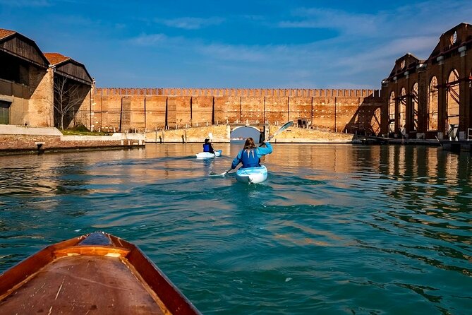 Venice Beginner's Kayak Tour: train & visit the Medieval Arsenal - Starting at the Cao Rio Meeting Point in Venice