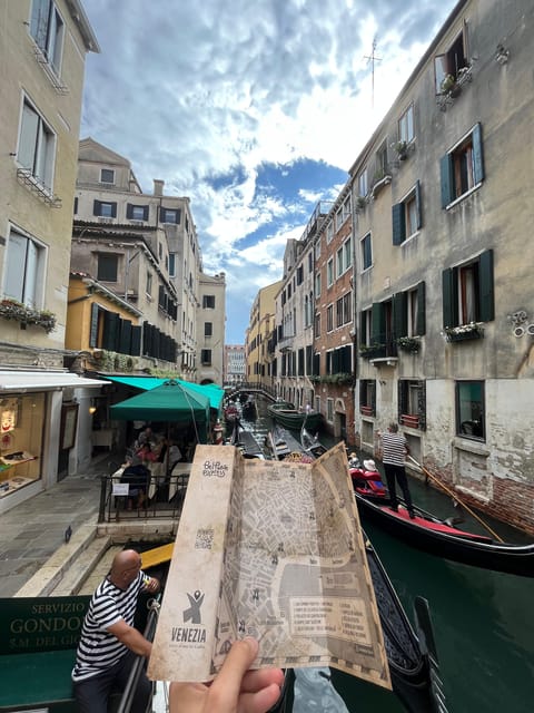 Venice City Escape: "The beggar and the cloak" - Starting Point and Route in Venice